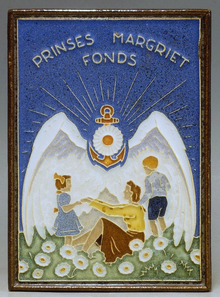 Porceleyne Fles tegel Prinses Margrietfonds, Verzenden