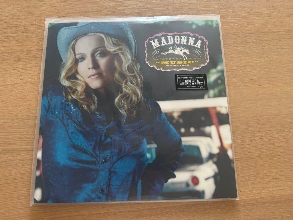 Madonna Music Vinyl LP Elpee 9362-47865-1 nette staat, Cd's en Dvd's, Vinyl | Pop, Ophalen of Verzenden, Zo goed als nieuw, LP