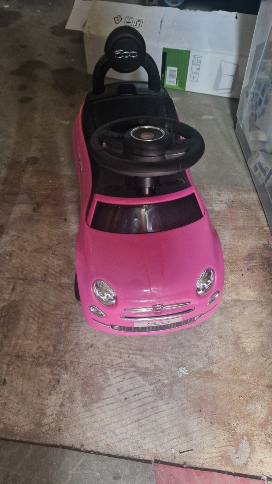 Loopauto, Ophalen