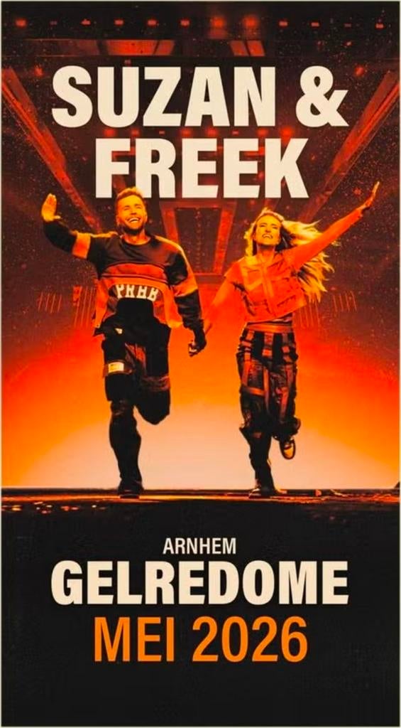 1 ticket - Suzan & Freek - za. 30 mei 2026, Tickets en Kaartjes