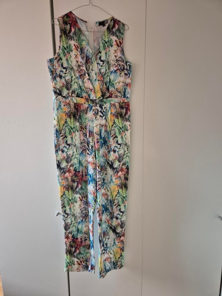 Gekleurde Smashed Lemon jumpsuit- maat 44 ***zgan***, Kleding | Dames, Jumpsuits, Ophalen of Verzenden, Zo goed als nieuw, Maat 42/44 (L)
