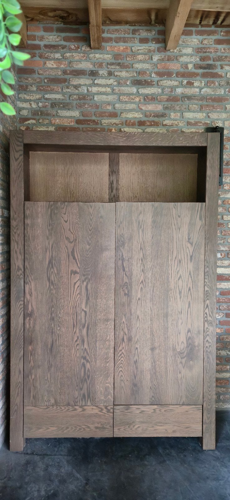 Grote eiken kast, Goossens, Antiek en Kunst, Ophalen