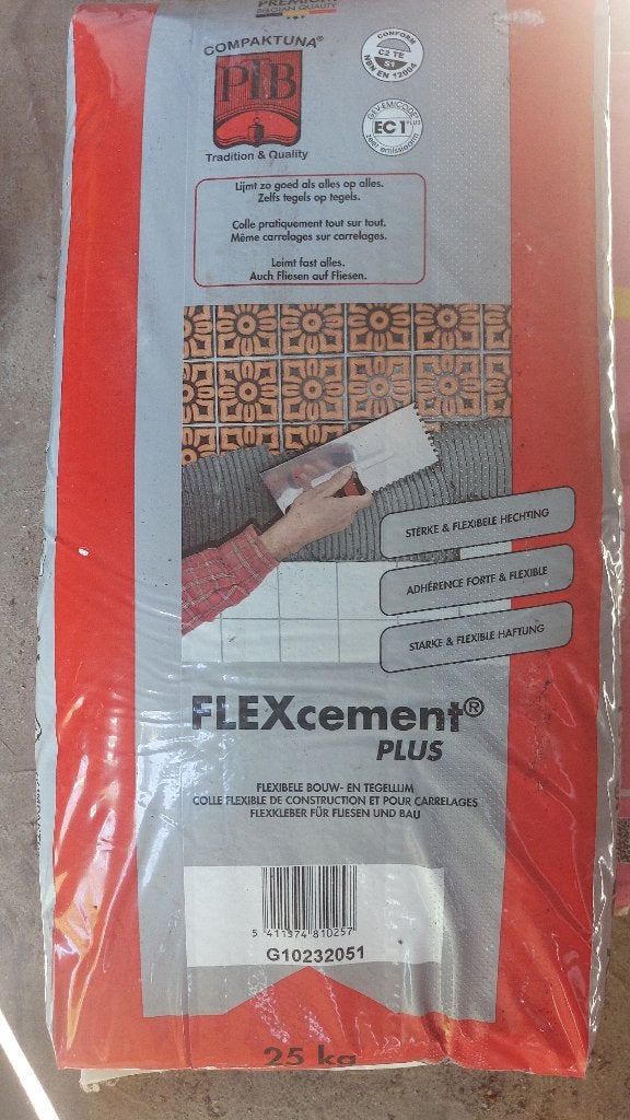 Tegellijm, Doe-het-zelf en Verbouw, Tegels, Ophalen, Overige materialen, Nieuw, Minder dan 20 cm
