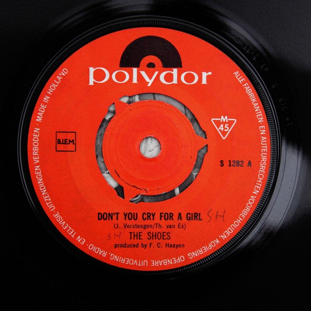 The Shoes DON'T YOU CRY FOR A GIRL rock beat HIT NL 1968, Cd's en Dvd's, Gebruikt, Verzenden, 7 inch, Rock en Metal
