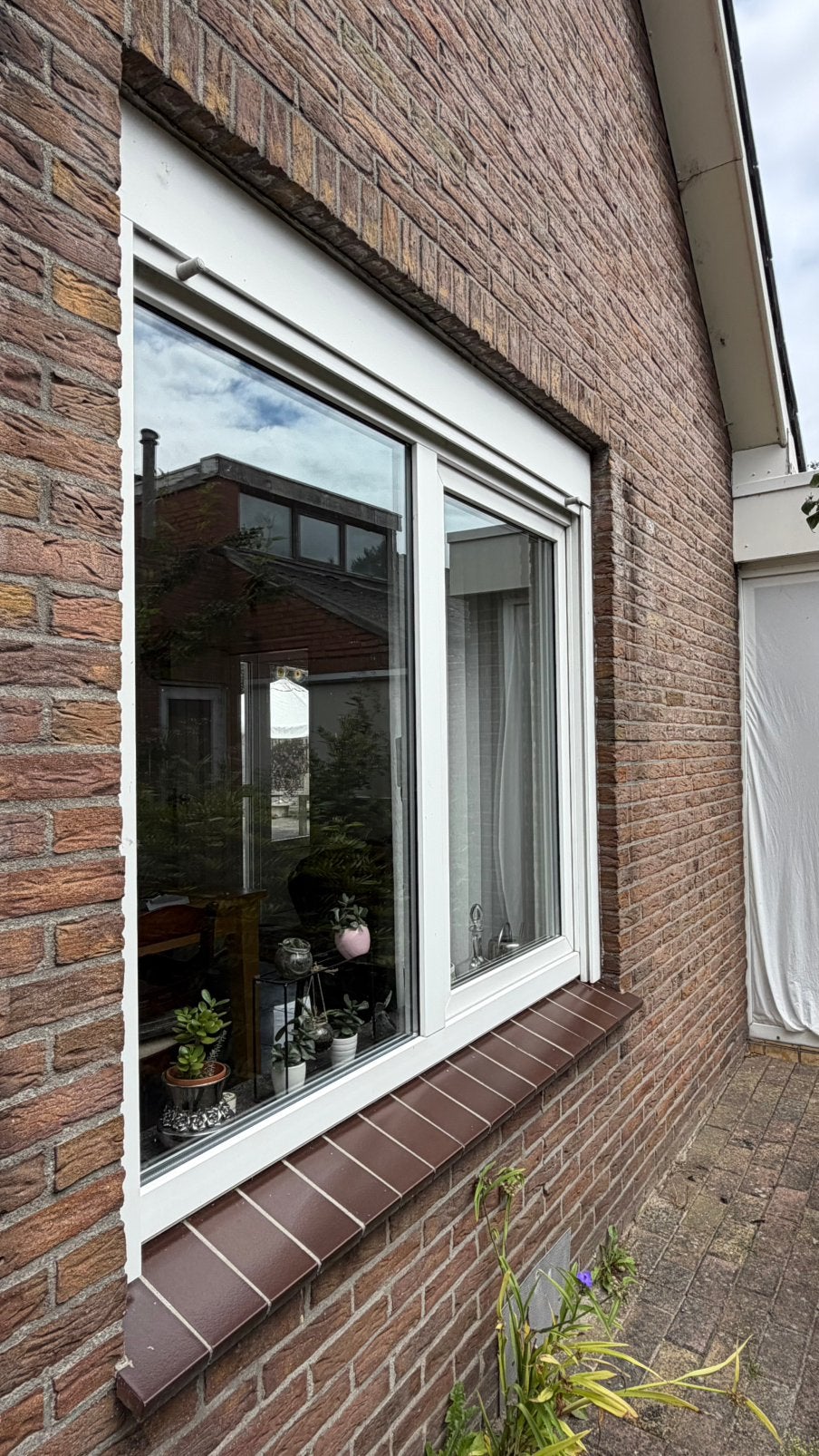 Draai kiep ramen + rolluik, Ophalen, Gebruikt, Gevelraam of Ruit, 80 tot 120 cm