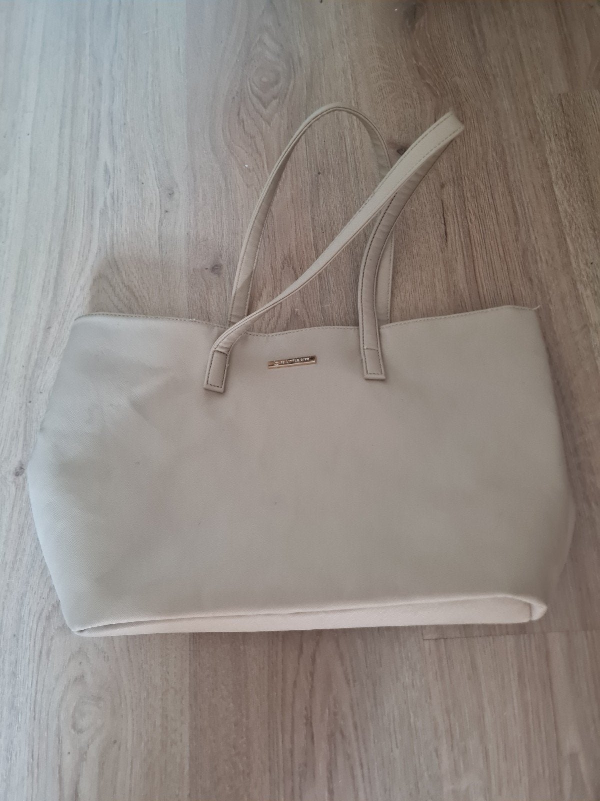 Stijlvolle beige shopper van 'D by Little Diva', Ophalen of Verzenden