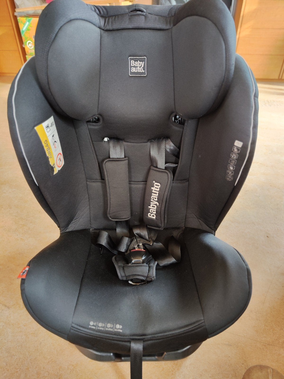 Babyauto Biro D Fix Autostoel 0-36 kg met Isofix + draaibaar, Autogordel of Isofix, Zijbescherming, Zo goed als nieuw, Ophalen