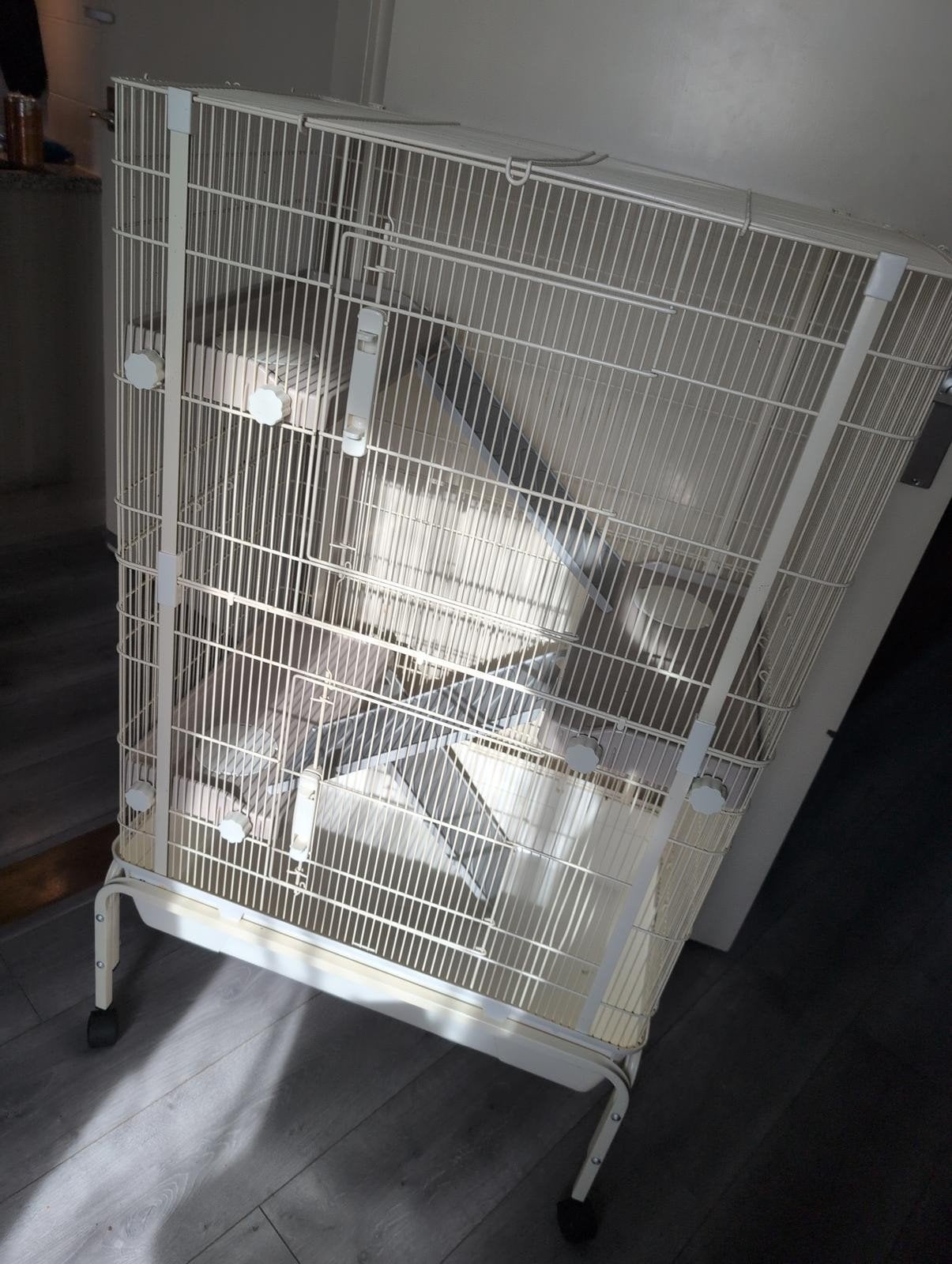 Dieren kooi (100*42*67,5), Dieren en Toebehoren, Ophalen, Gebruikt, Kooi-accessoires