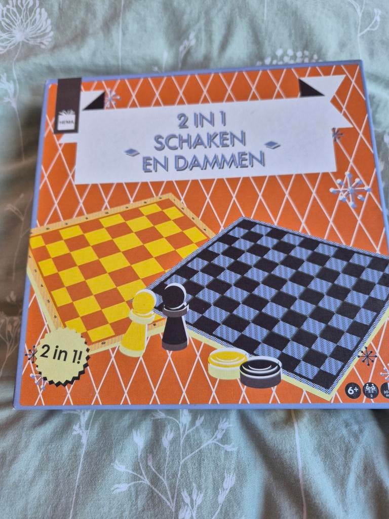 Schaken en dammen, Ophalen of Verzenden, Zo goed als nieuw