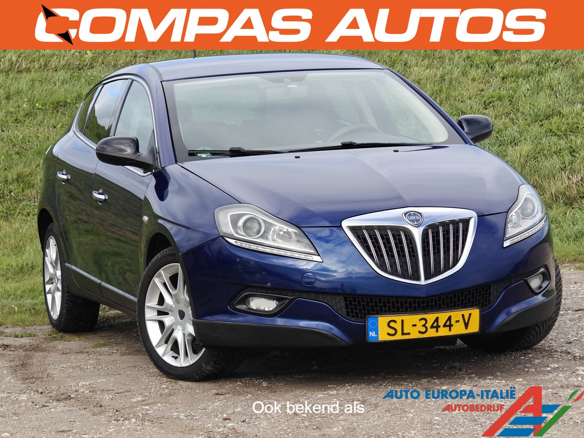 Lancia Delta 1.4-16V Oro (bj 2008), Auto's, Voorwielaandrijving, Gebruikt, 1295 kg, 4 cilinders