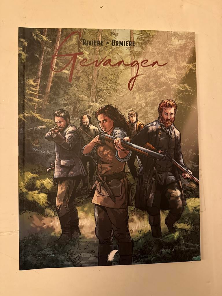 Gevangen - Riviere & Ormiere Stripboek, Eén stripboek, Ophalen of Verzenden, Nieuw