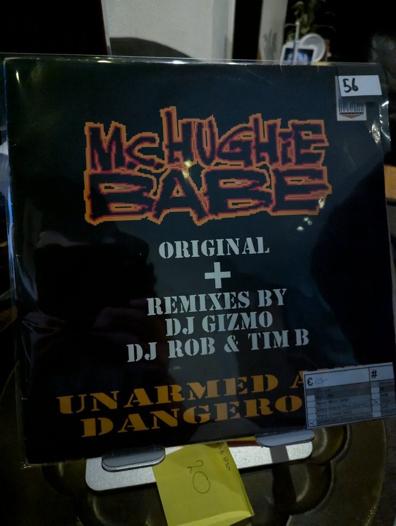 MC Hughie Babe – Unarmed And Dangerous, Gebruikt, Hardcore, Inclusief binnenhoes, Ophalen of Verzenden