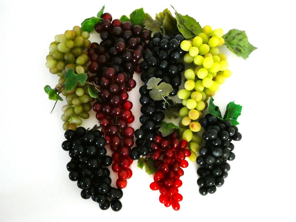 Koperen platte pan smeedijzeren hengsel fruitschaal druiven, Ophalen of Verzenden, Koper
