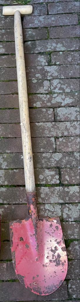 Schep schepje rood 90cm, bieden 5 euro, Ophalen of Verzenden