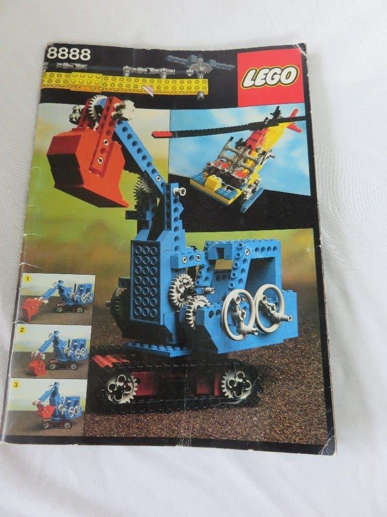 Lego set 8888 Technic Ideeënboek, Gebruikt, Lego, Accessoire, Ophalen of Verzenden
