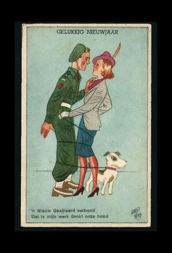 Guust Hens  Y13, Ophalen of Verzenden, 1920 tot 1940, Ongelopen, Sterren en Beroemdheden