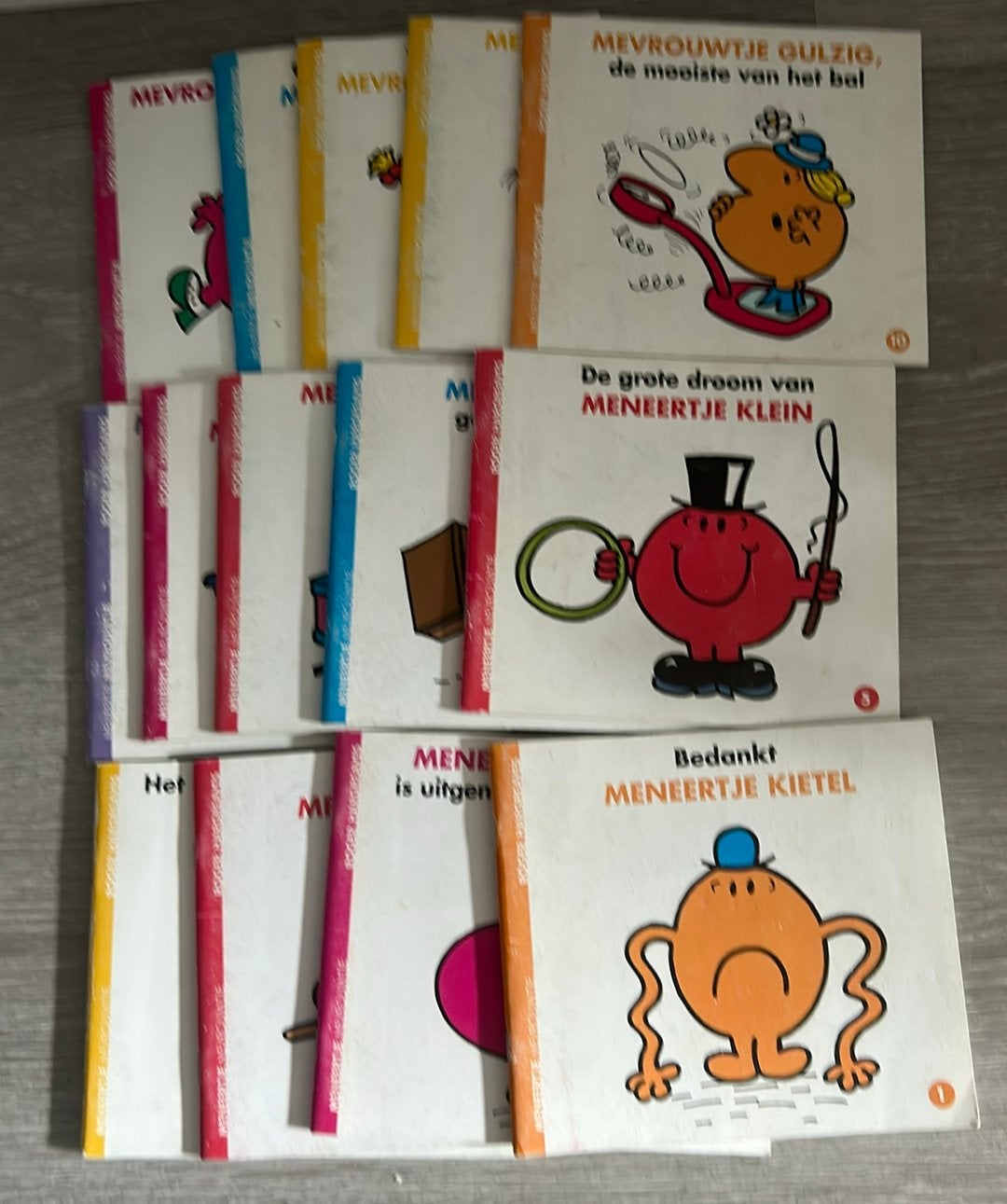 14 boeken meneertje mevrouwtje, Boeken, Ophalen of Verzenden, Zo goed als nieuw