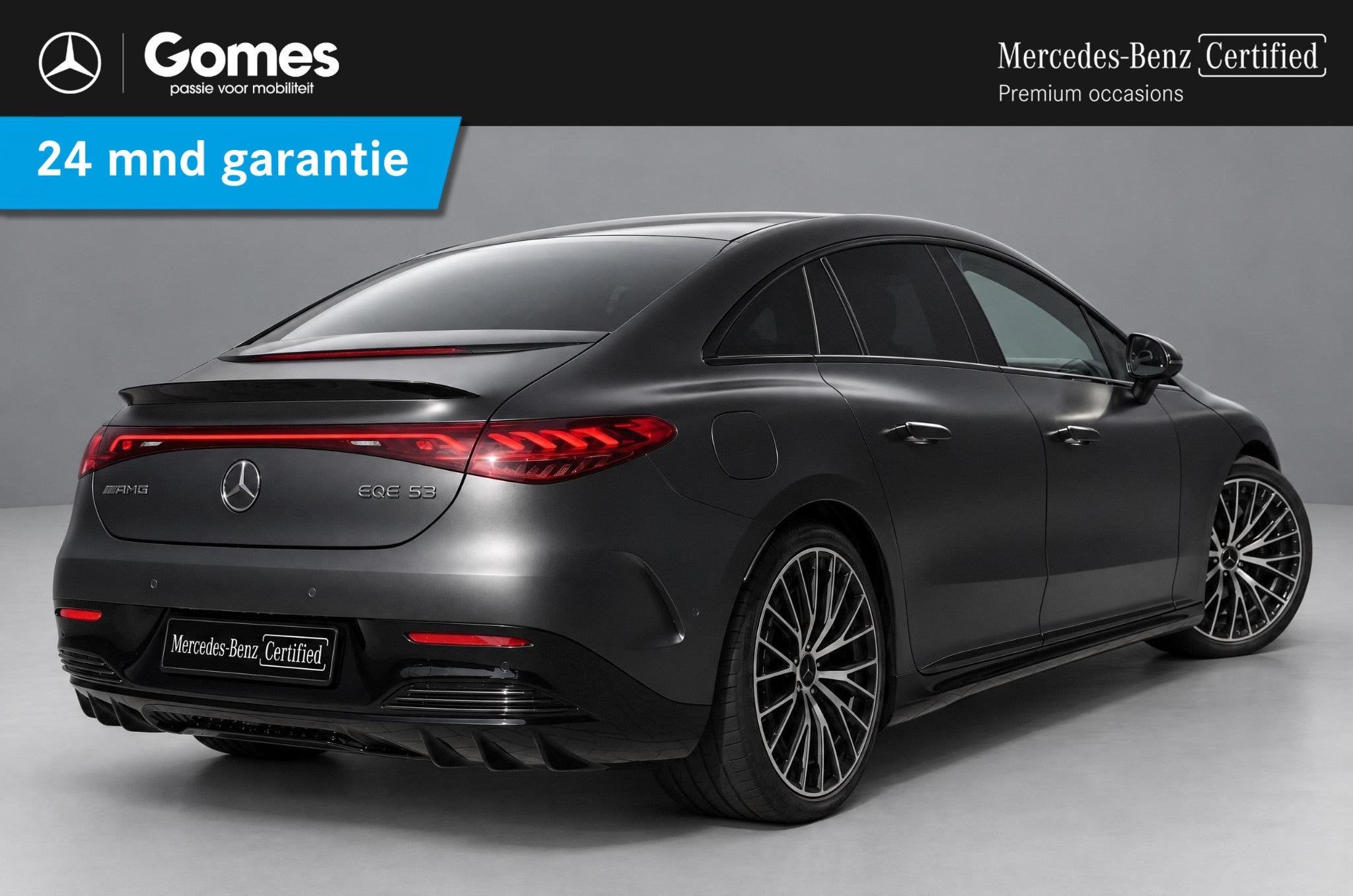 Mercedes-Benz EQE AMG 53 4MATIC+ | Premium Plus | Night Pakk, Automaat, Stof, 453 km, Verwarmde buitenspiegels