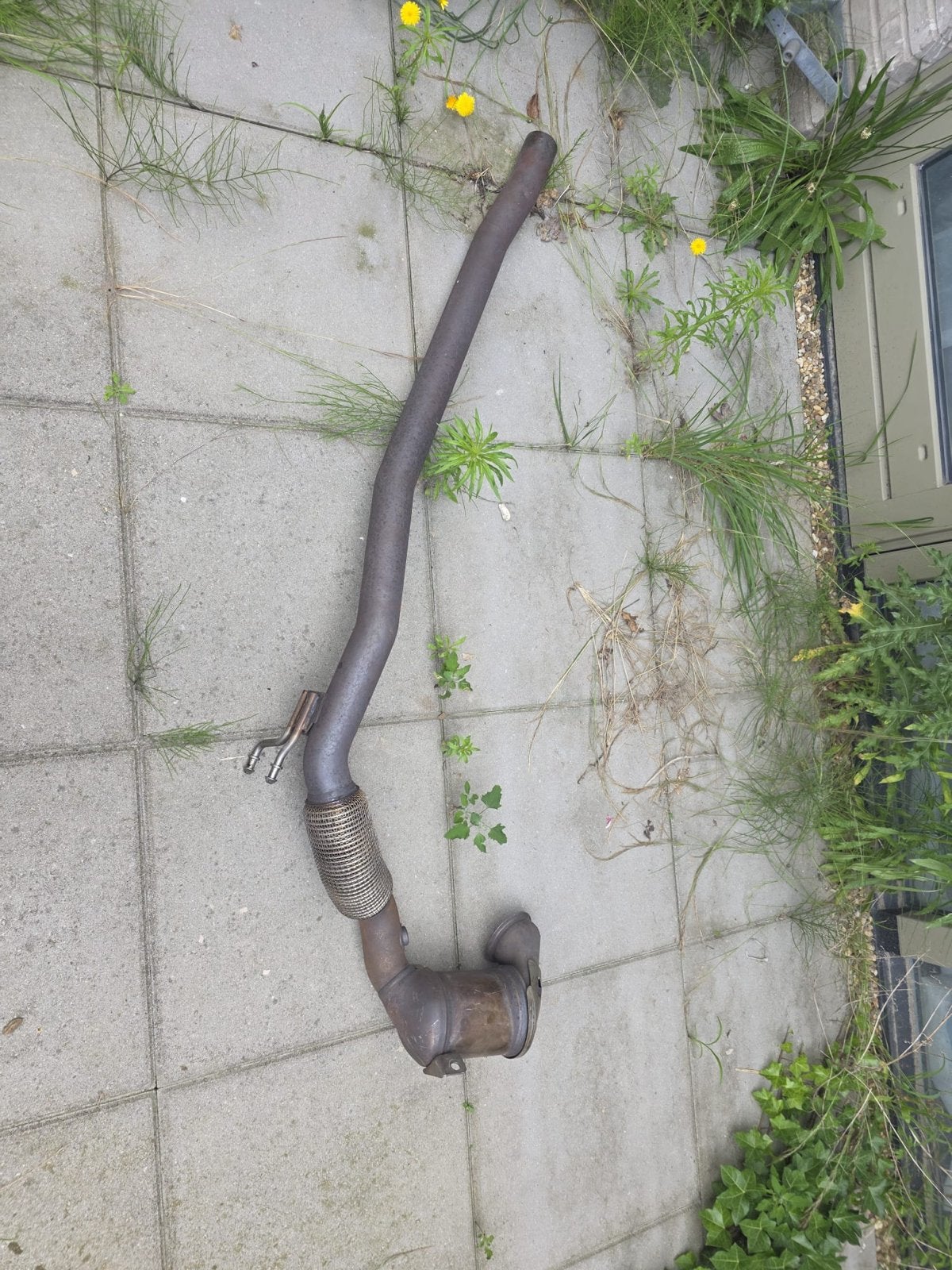 Originele Downpipe VW Golf 7 R, Ophalen of Verzenden, Gebruikt, Volkswagen