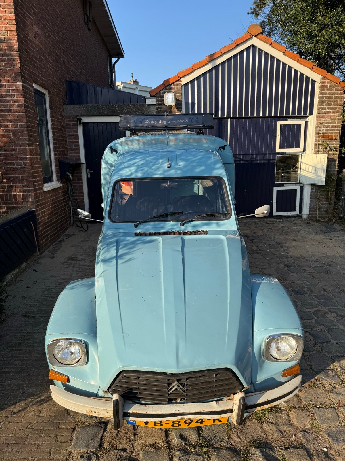 Citroën Acadiane 1984 restaurateur gexocht, Ophalen