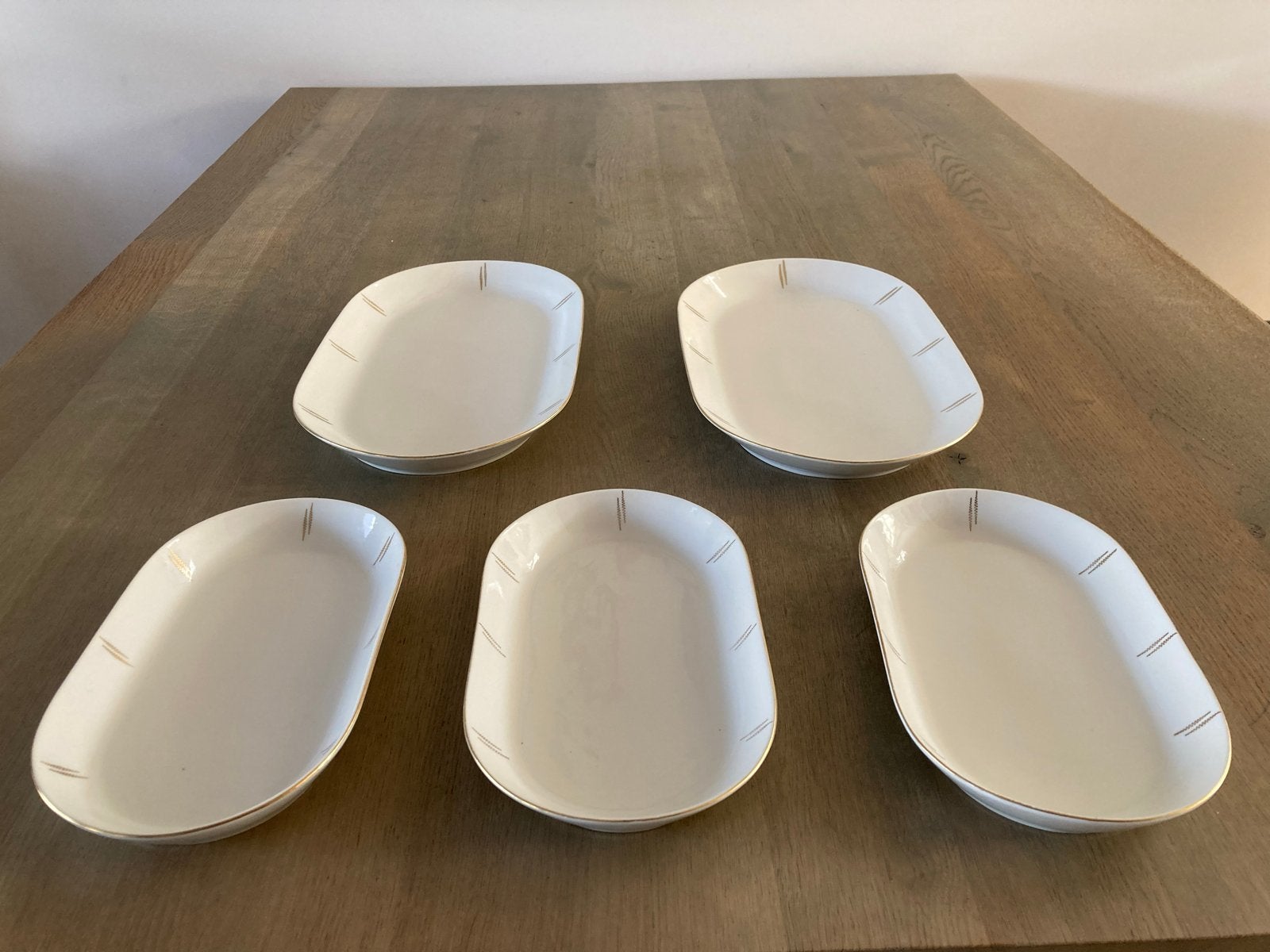 Set van 5 porseleinen serveerschalen - Made in Germany, Ophalen of Verzenden
