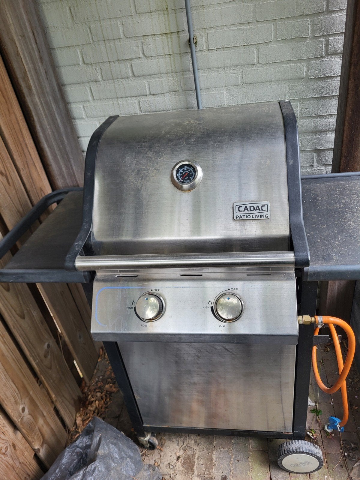 Cadac gasbarbecue, Ophalen, Gebruikt