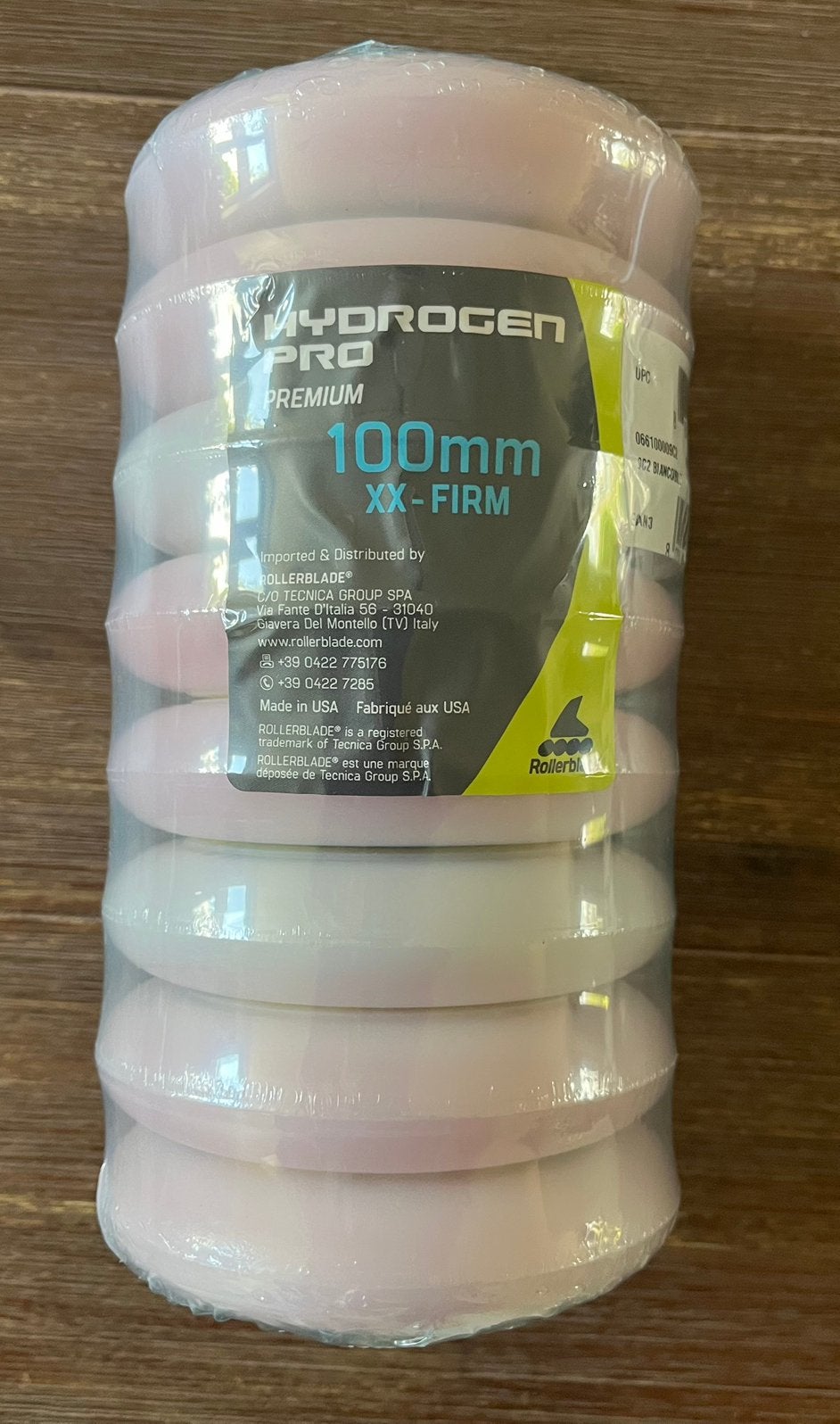 Nieuwe Hydrogen Pro 100mm XX-firm skeelerwielen, inline, Ophalen of Verzenden, Nieuw, Wielen of Lagers, Overige merken