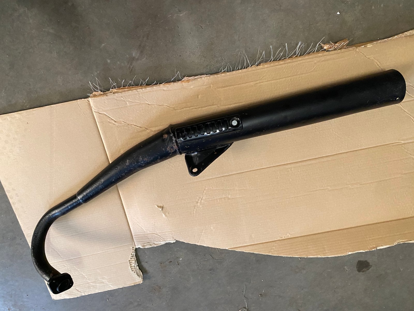 Orginele uitlaat Honda mb8 HM-G. 80cc, Fietsen en Brommers, Ophalen of Verzenden, Gebruikt, Uitlaat