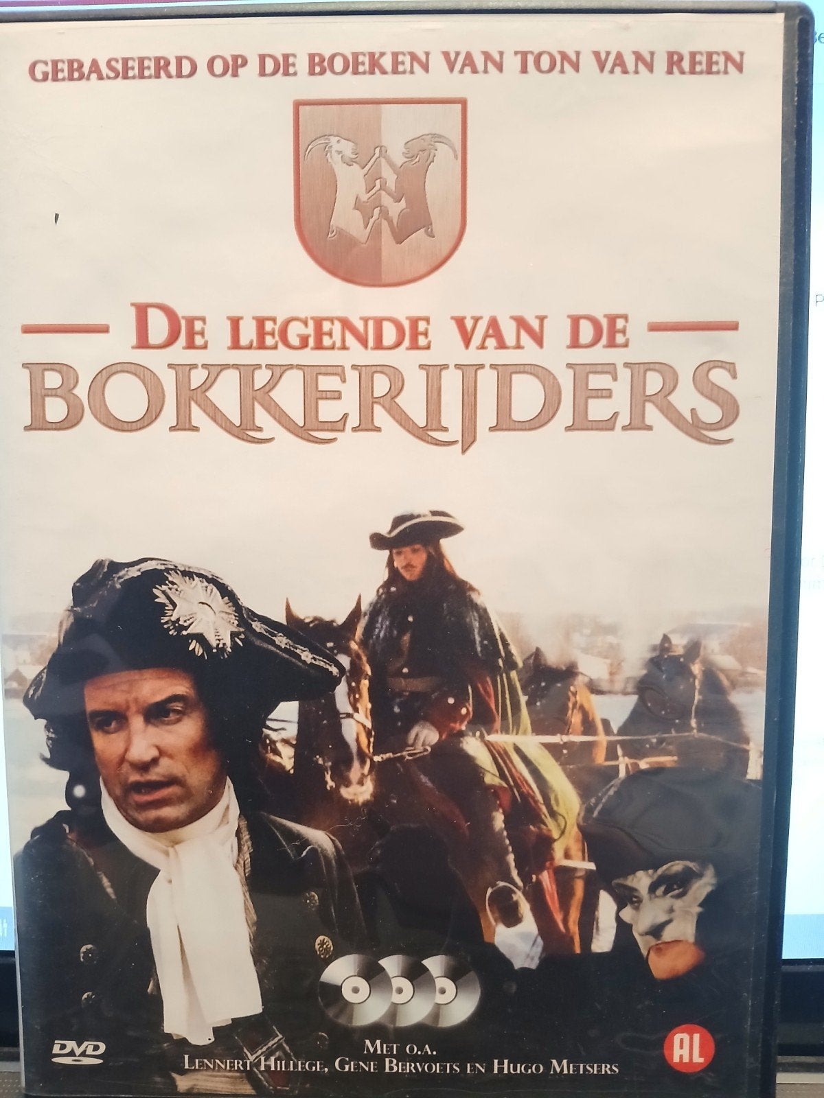 de legende van de bokkerijders ( 3 dvd's) taal nederlands), Alle leeftijden, Ophalen of Verzenden, Zo goed als nieuw