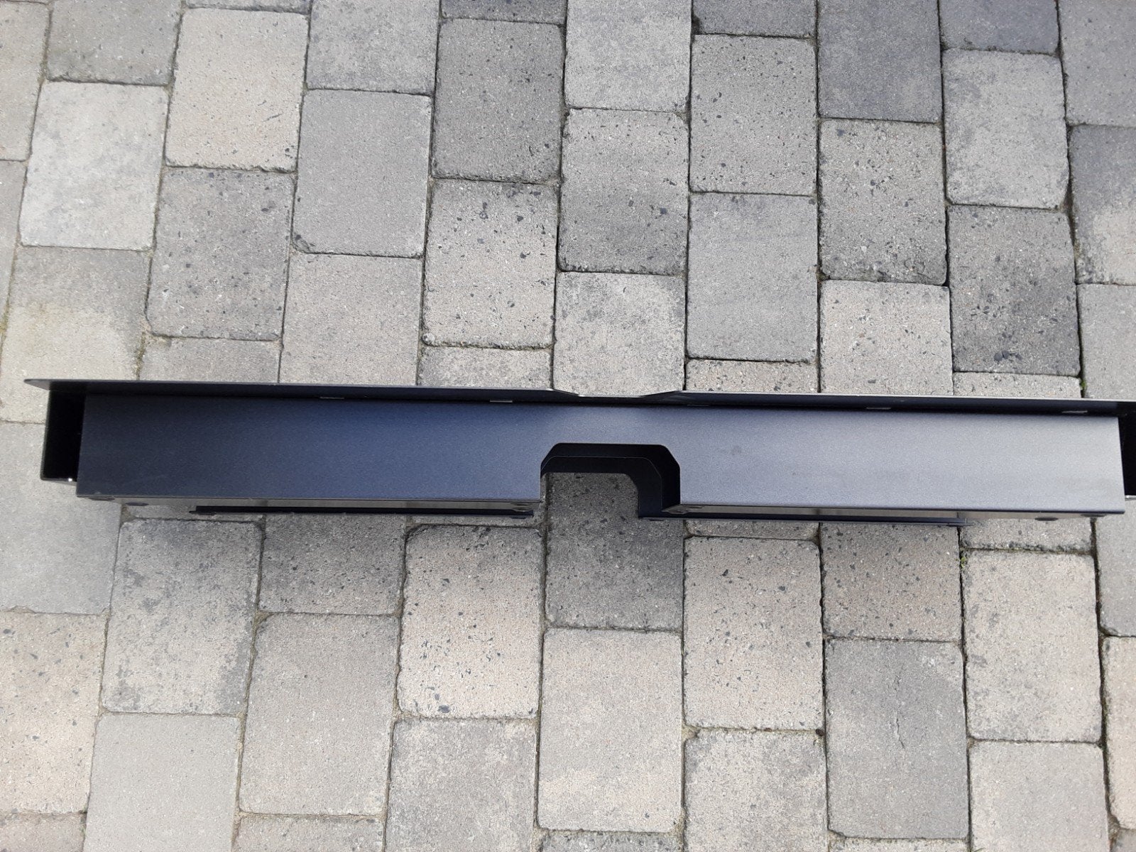 Zwart metalen Sonos TV standaard, Gebruikt, Modern, Industrieel, Minder dan 25 cm, Minder dan 100 cm