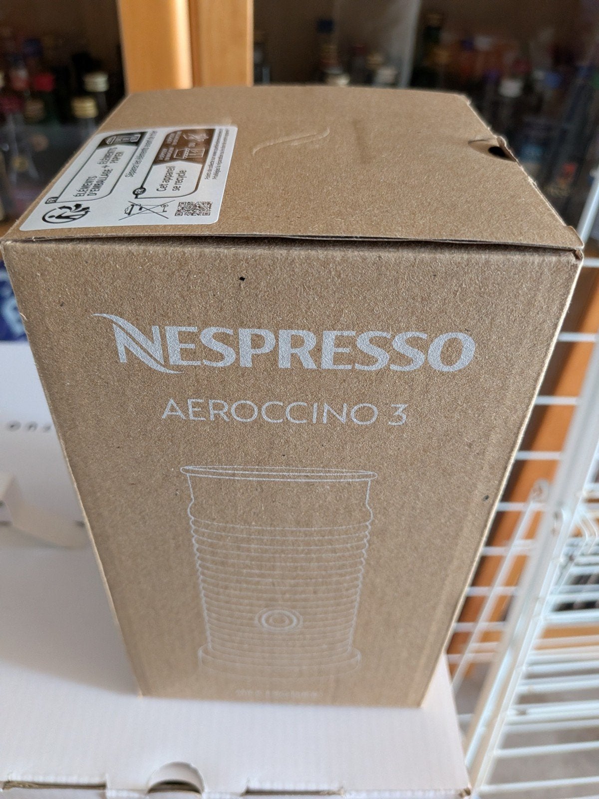 Nieuwe Nespresso Aeroccino 3 Melkopschuimer in doos, Ophalen of Verzenden, Nieuw