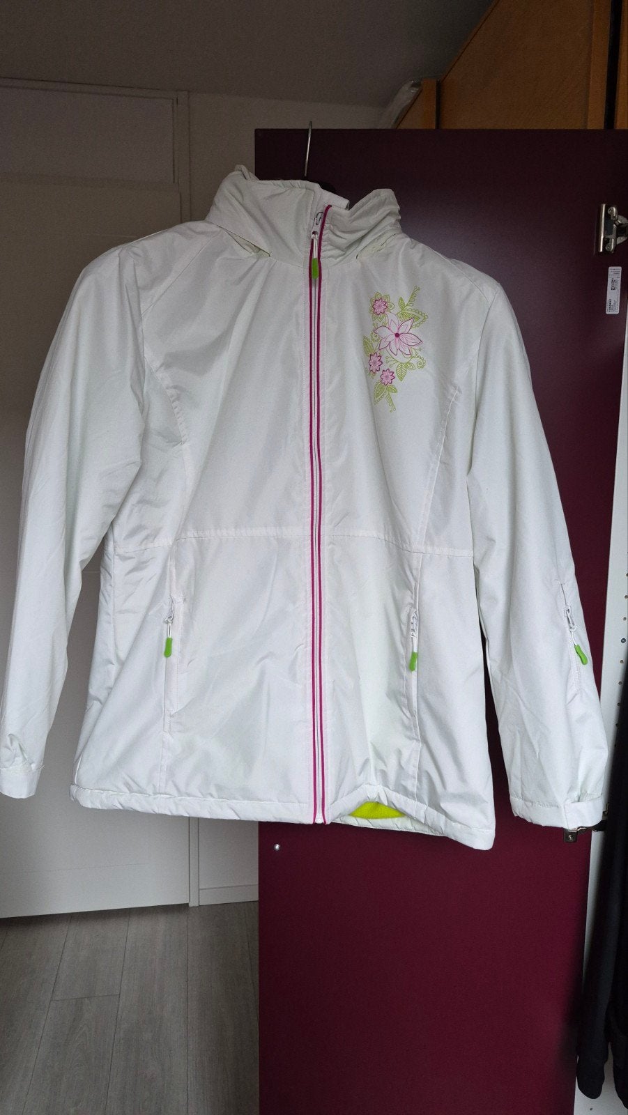 Witte winterjas Atlas for Women, maat 44/46, Kleding | Dames, Ophalen, Wit, Maat 46/48 (XL) of groter, Zo goed als nieuw