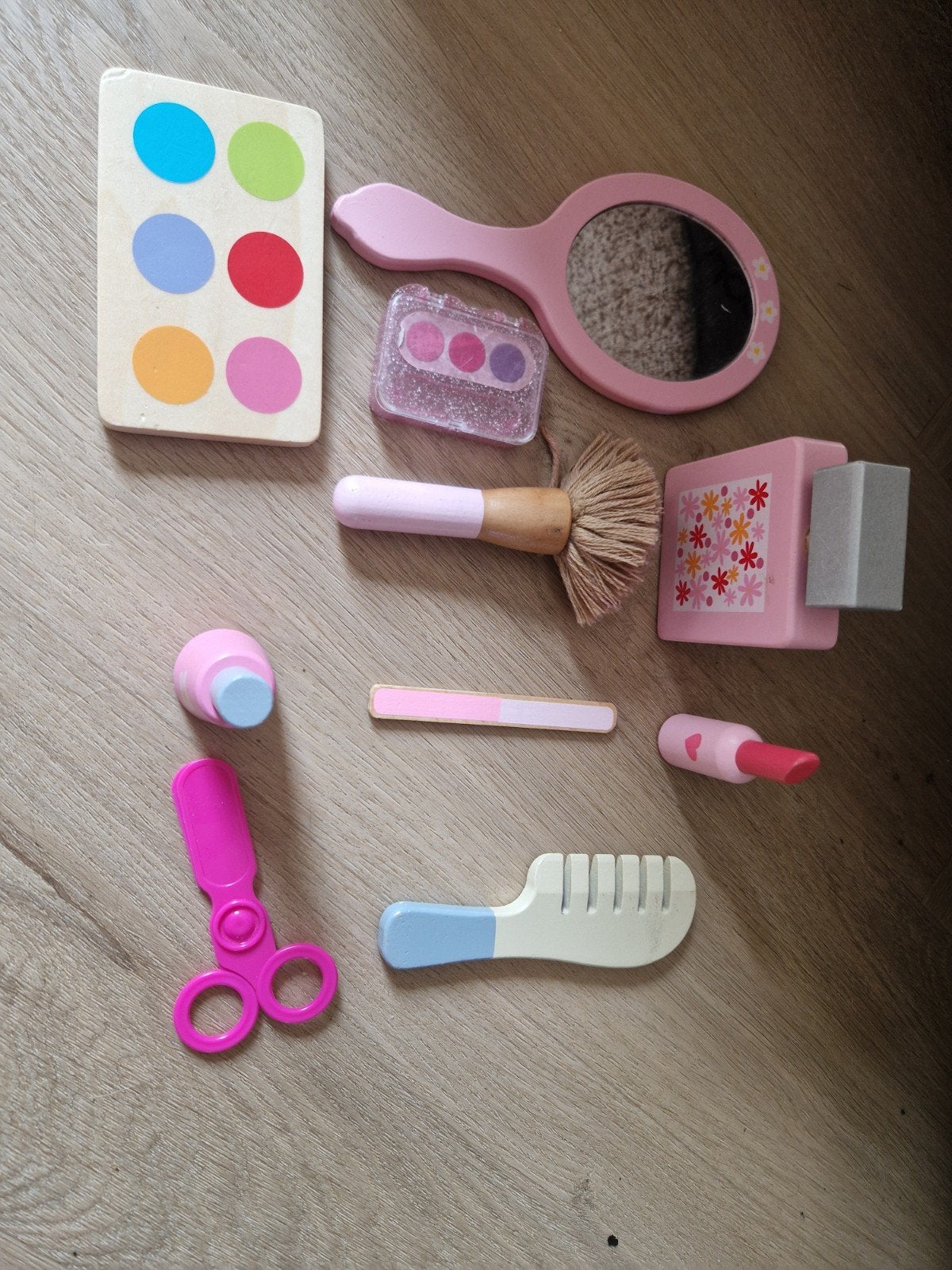 Houten Make-up Speelset voor Kinderen, Ophalen of Verzenden, Gebruikt, Meisje
