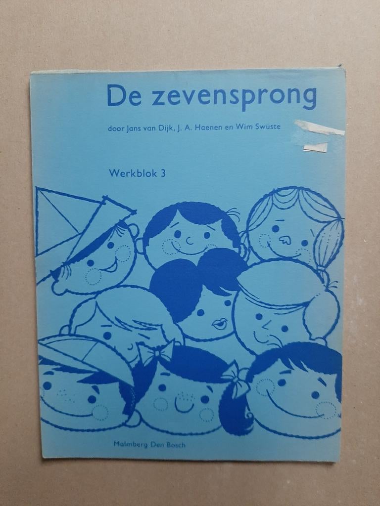 De Zevenprong Werkblok 3 - Taalboekje Basisschool, Ophalen of Verzenden, Nederlands, Overige niveaus, Gelezen