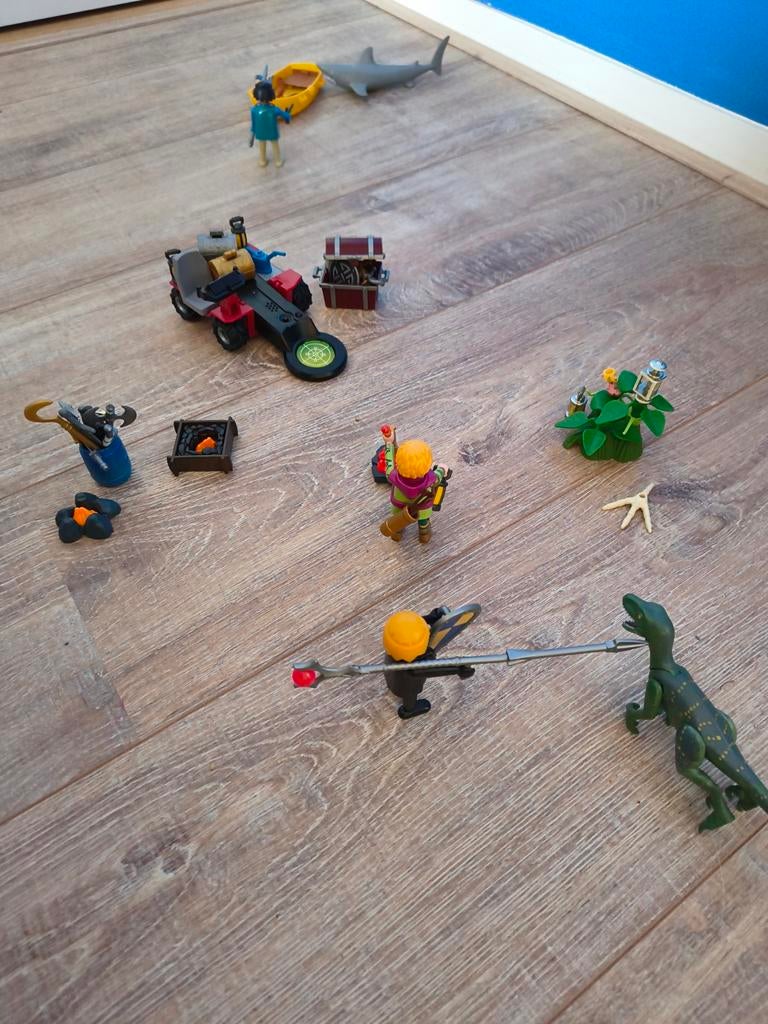 Playmobil avontuur setje, Ophalen, Gebruikt, Los playmobil