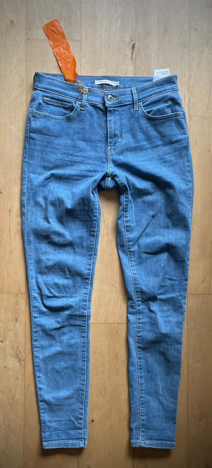 Levi’s Levis 710 Super Skinny jeans spijkerbroek W29 L30, Kleding | Dames, Ophalen of Verzenden, Blauw, W28 - W29 (confectie 36)