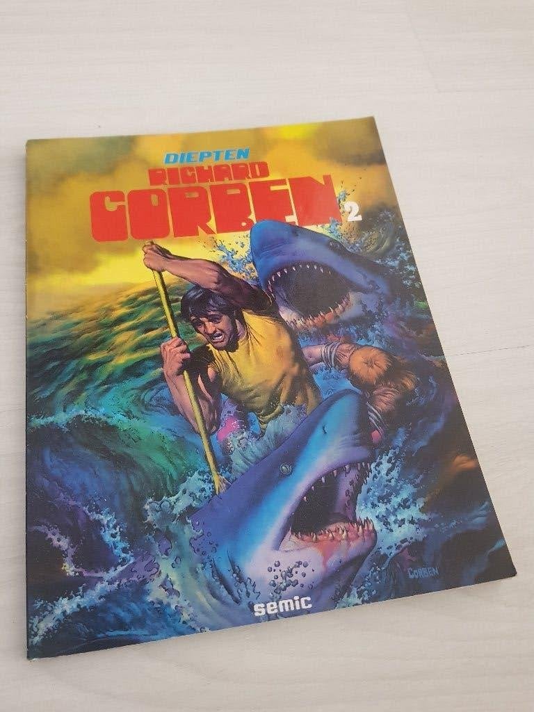 Diepten, Boeken, Stripboeken, Gelezen, Richard Corben, Eén stripboek, Ophalen of Verzenden