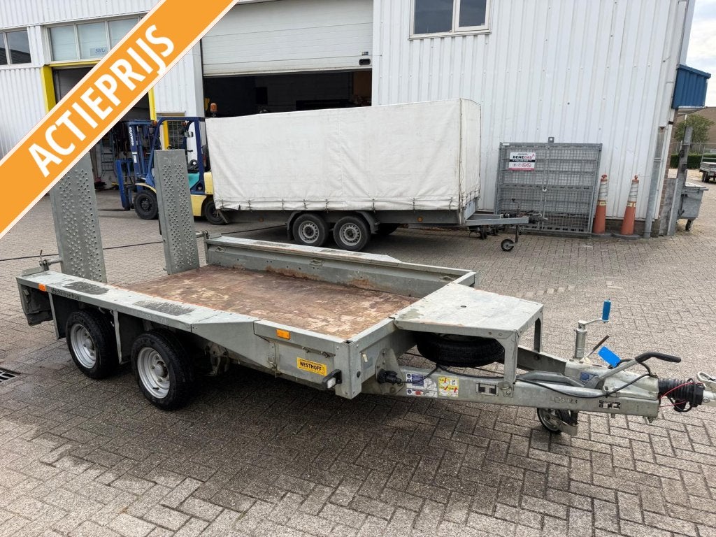 IFOR WILLIAMS MACHINETRANSPORTER GX105 3500KG 2020/2021, Auto diversen, Gebruikt