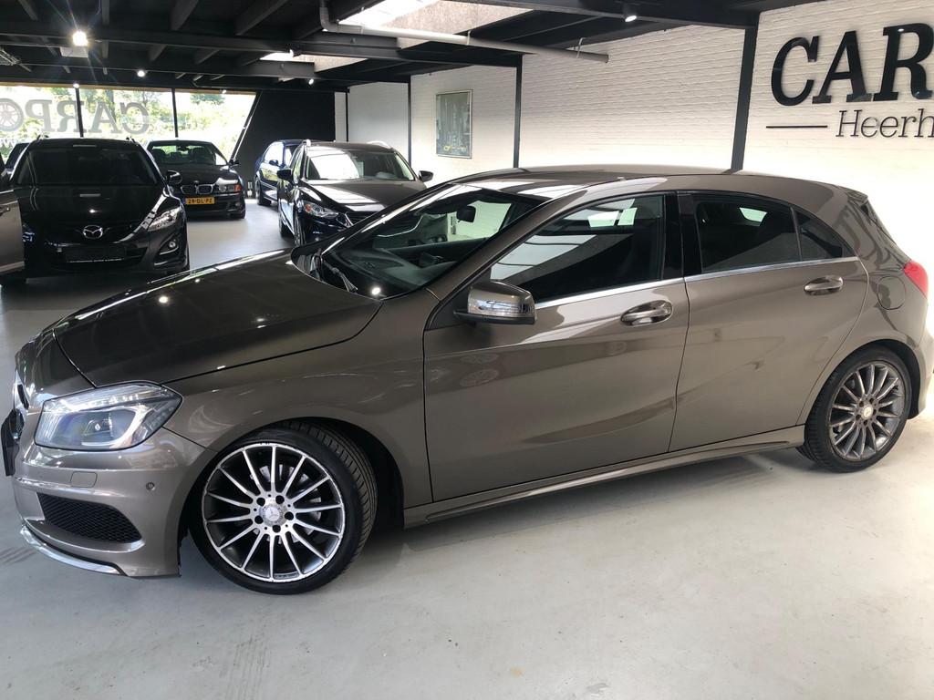 Mercedes-Benz A-klasse 180 Prestige 2013 AMG Pakket Navi Xen, Voorwielaandrijving, Start-stop-systeem, Gebruikt, Euro 6