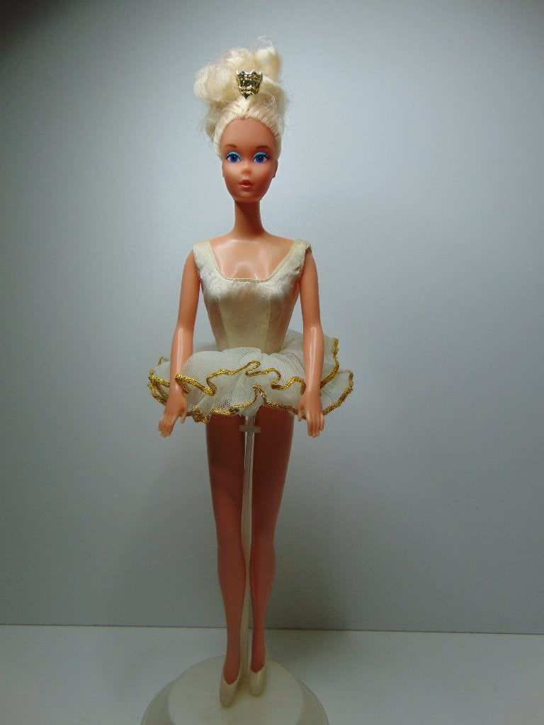 Barbie Ballerina pop Mattel 70s, Ophalen of Verzenden, Gebruikt, Pop