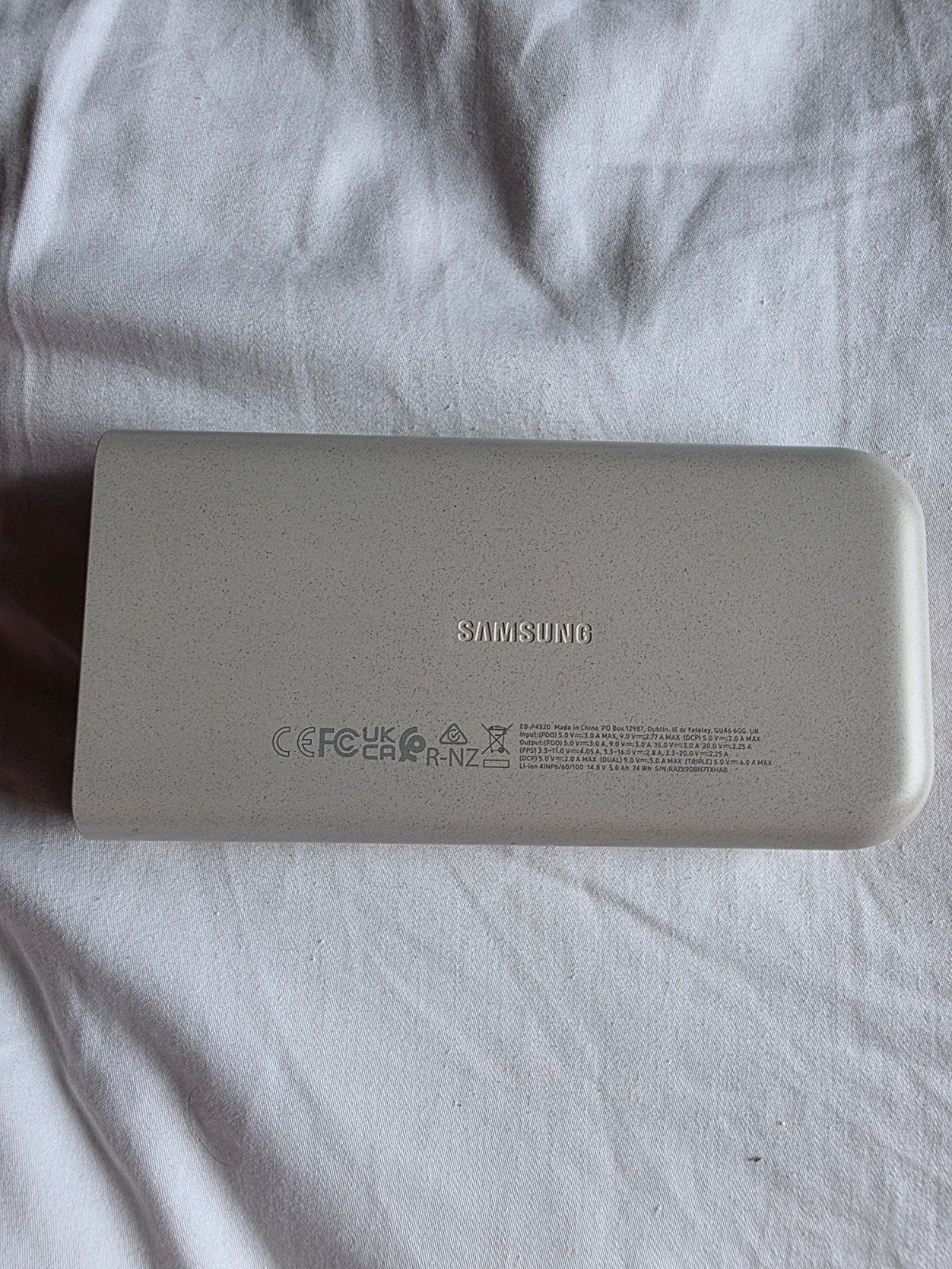 Originele Samsung Powerbank 20.000 mAh 45W in doos, Ophalen of Verzenden, Zo goed als nieuw, Samsung