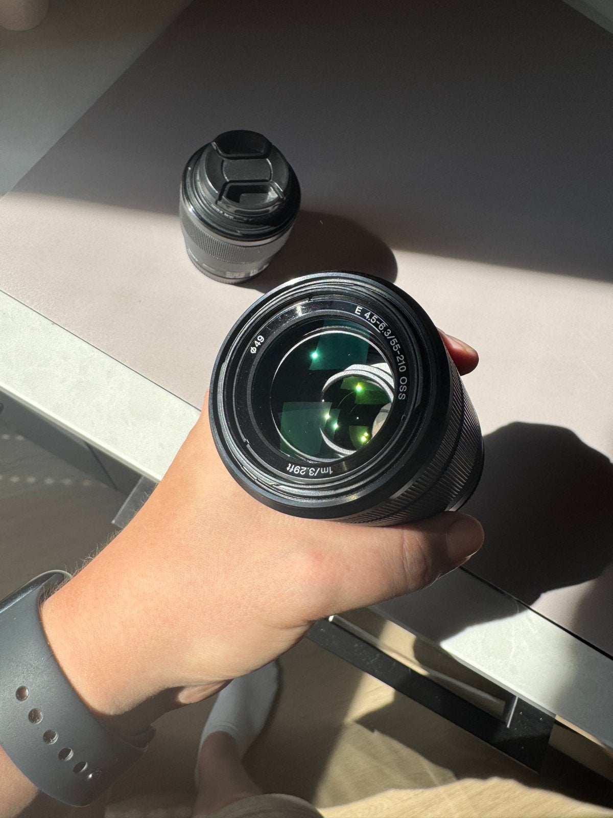 Sony E 4.5-6.3/55-210 OSS Telelens, Sony E-mount, Sony, Autofocus, Zo goed als nieuw