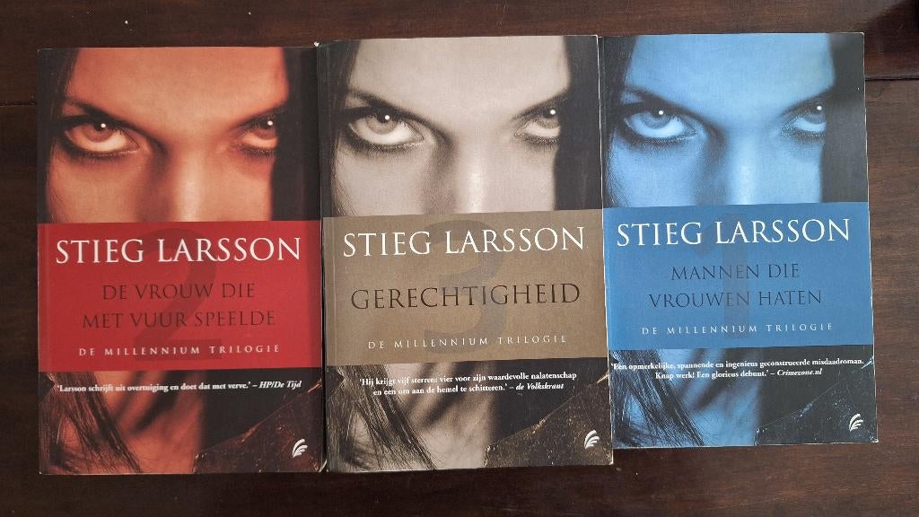 Millennium Trilogie – Stieg Larsson, Boeken, Thrillers, Gelezen, Scandinavië, Ophalen of Verzenden