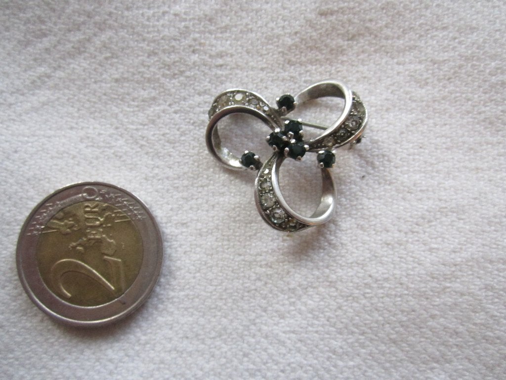 27.  Schitterende oude broche, zilver 925, Sieraden, Tassen en Uiterlijk, Antieke sieraden, Ophalen, Zilver, Broche