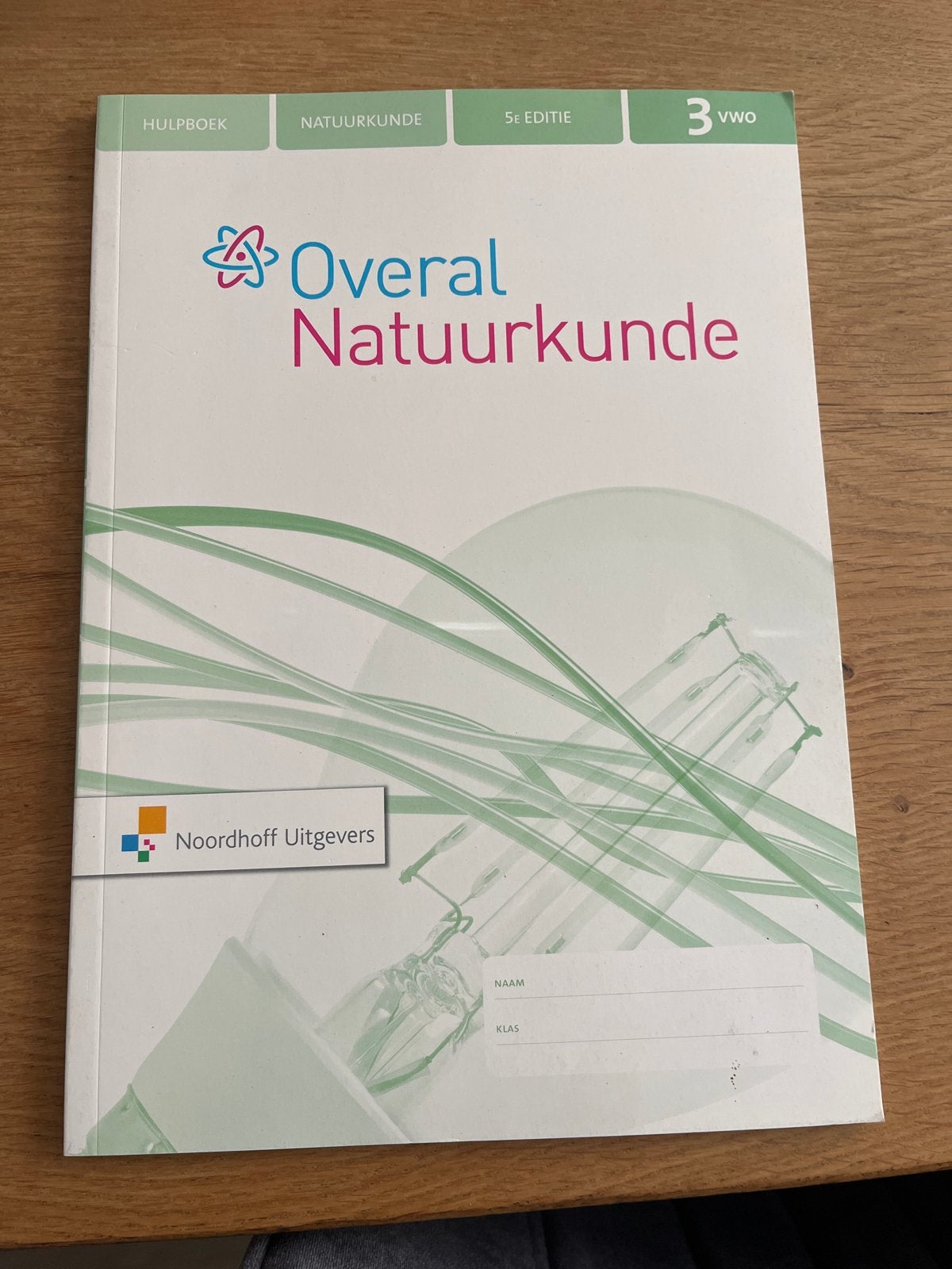 Overal Natuurkunde Hulpboek 3 VWO 5e editie, Ophalen of Verzenden, Beta, Zo goed als nieuw