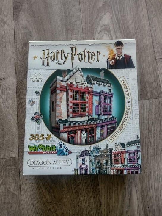 Harry potter puzzel 3d, Ophalen of Verzenden, Zo goed als nieuw, Overige typen