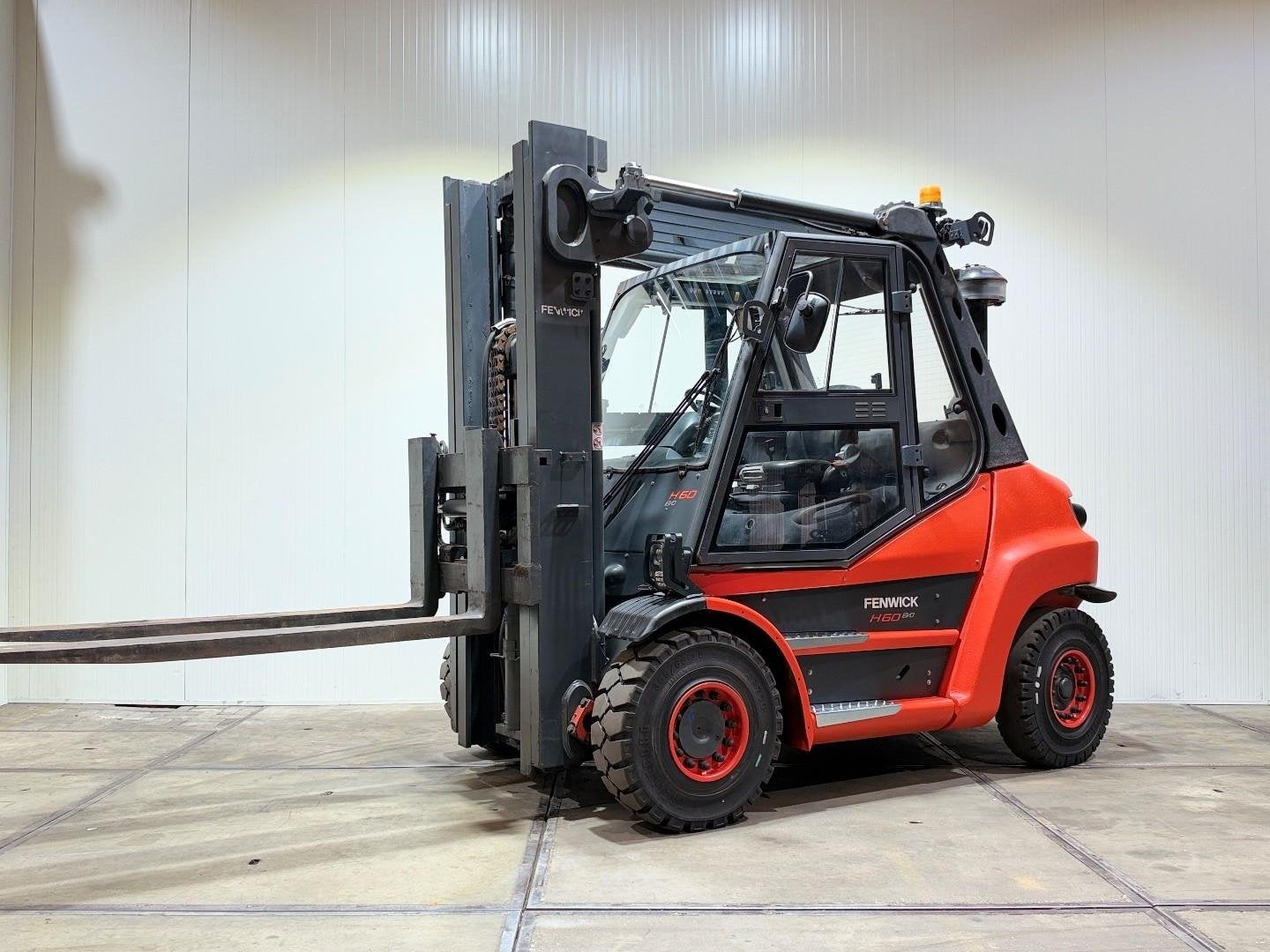 Linde H60 D 2020 Triplex 5,3M Freelift Sideshift Cabine Deut