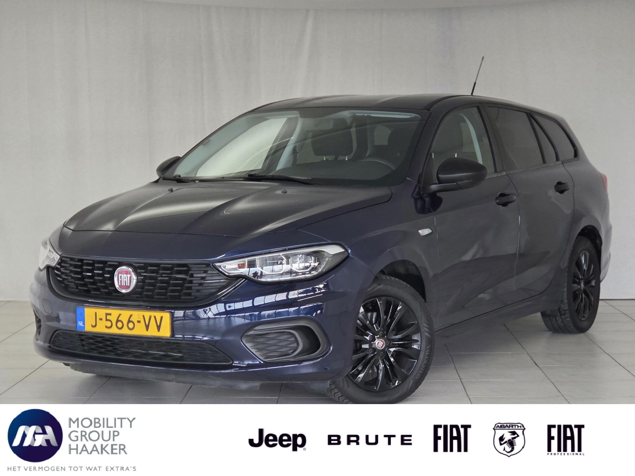 Fiat Tipo Stationwagon 1.4 Street | Apple-Android | Ruime Ko, Auto's, Voorwielaandrijving, Stof, Gebruikt, Euro 6