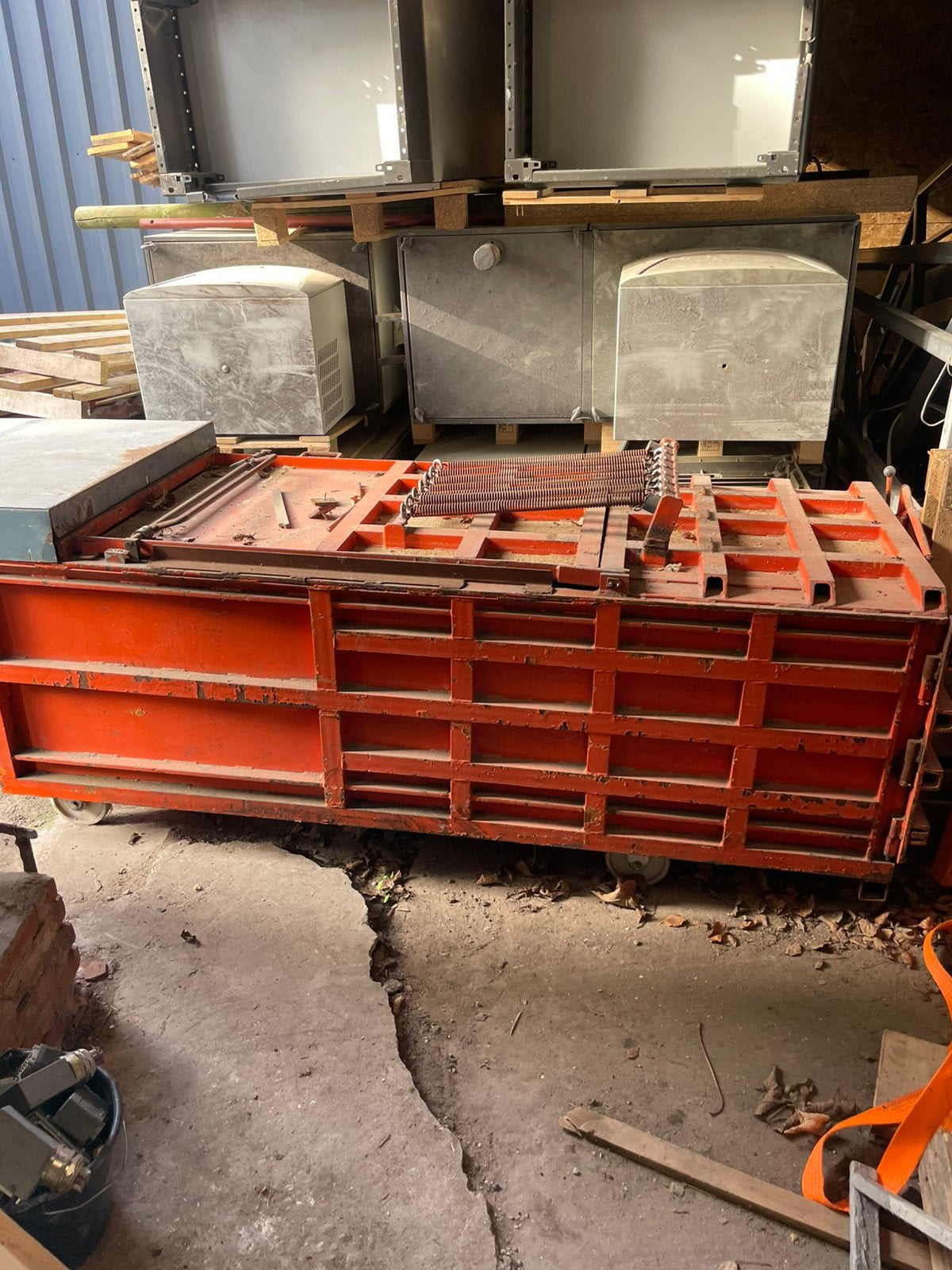 Hydraulische pers boor afval, Ophalen of Verzenden