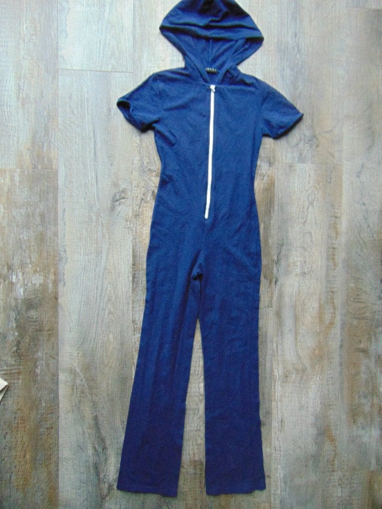 Jumpsuit blauw maat 134 / 140 broekpak, Overige typen, Meisje, Zo goed als nieuw, Sisley